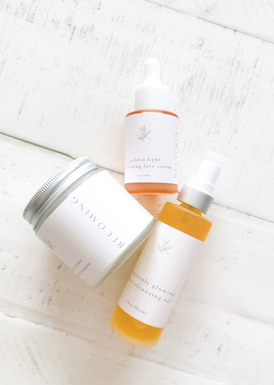 The Becoming Ritual — Complete Skincare Set